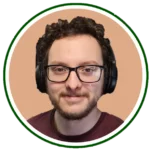 smiling guy with glasses